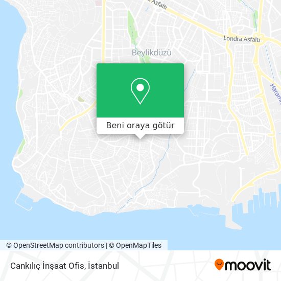 Cankılıç İnşaat Ofis harita