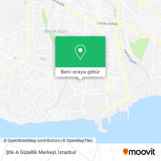 Şhk-A Güzellik Merkezi harita
