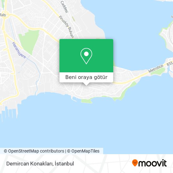 Demircan Konakları harita