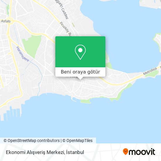 Ekonomi Alışveriş Merkezi harita