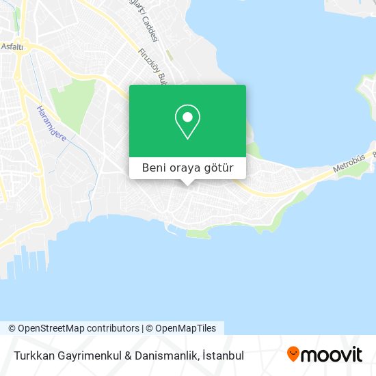 Turkkan Gayrimenkul & Danismanlik harita