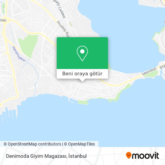Denimoda Giyim Magazası harita