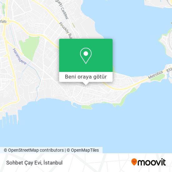 Sohbet Çay Evi harita