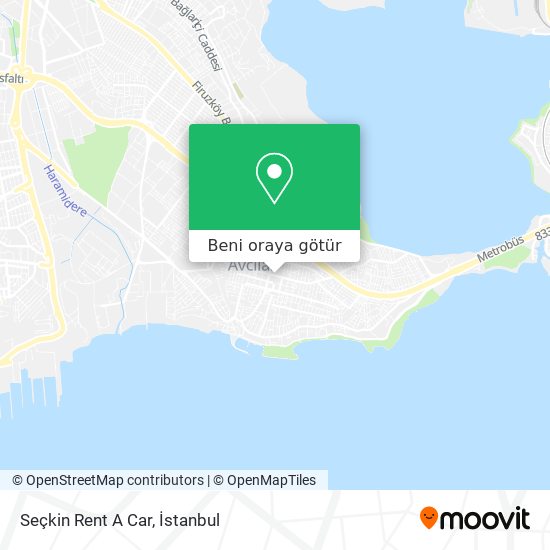 Seçkin Rent A Car harita