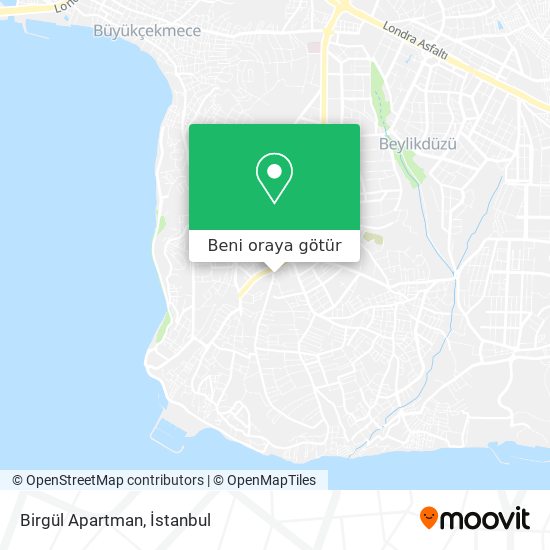 Birgül Apartman harita