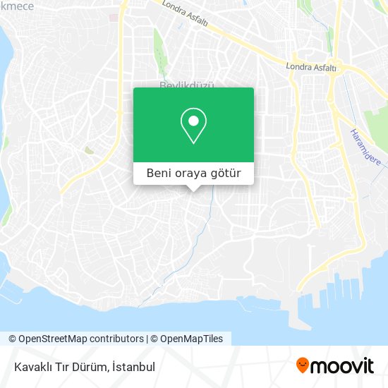 Kavaklı Tır Dürüm harita