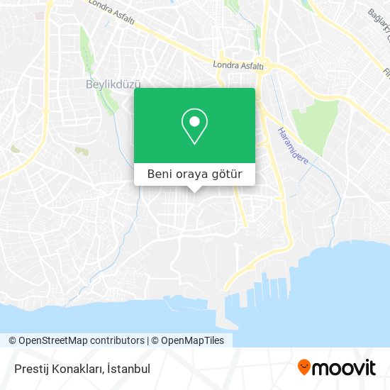 Prestij Konakları harita