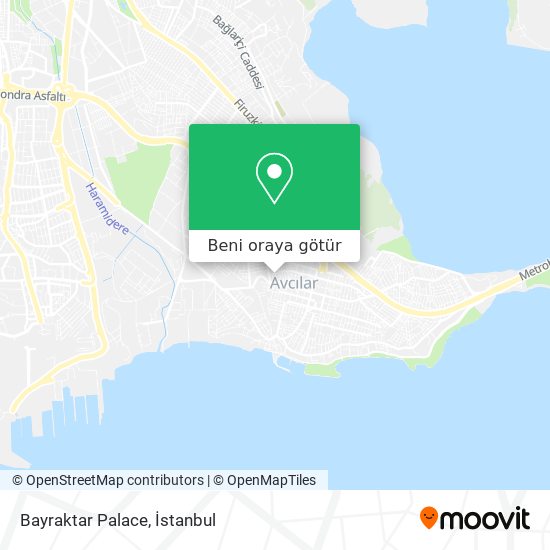 Bayraktar Palace harita