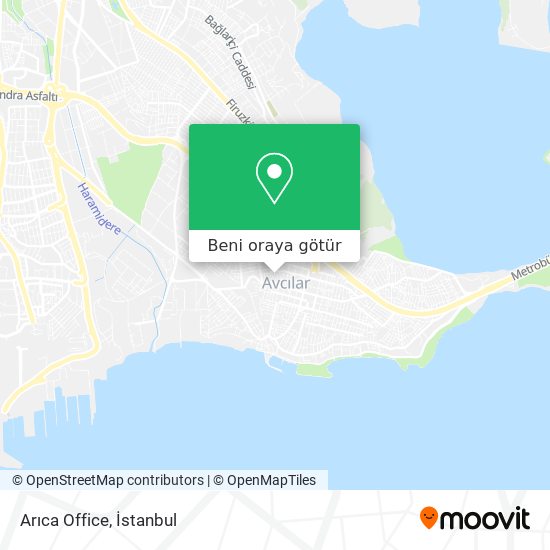 Arıca Office harita