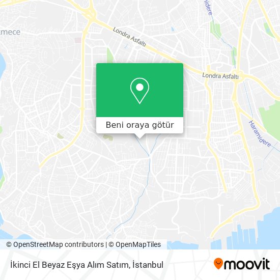 İkinci El Beyaz Eşya Alım Satım harita