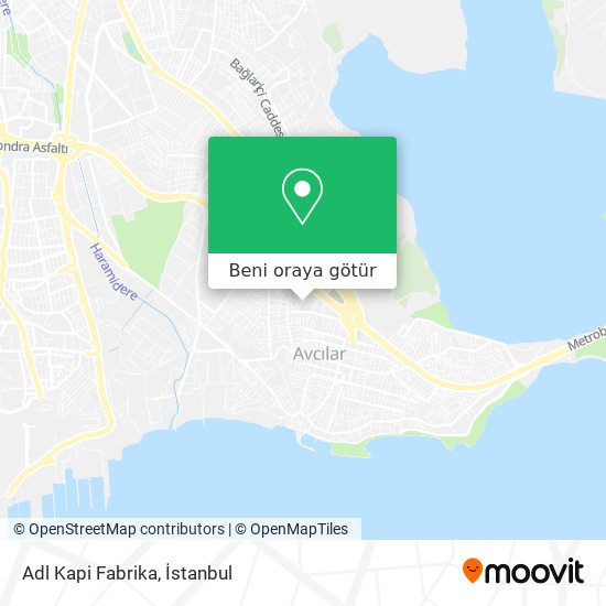 Adl Kapi Fabrika harita