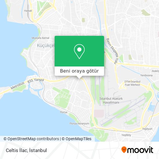Celtis İlac harita
