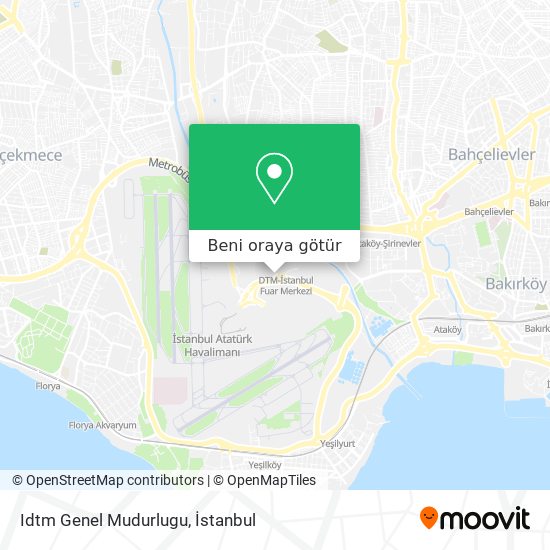 Idtm Genel Mudurlugu harita
