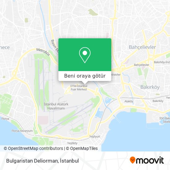 Bulgaristan Deliorman harita