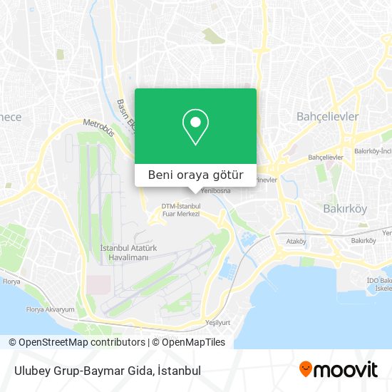 Ulubey Grup-Baymar Gida harita