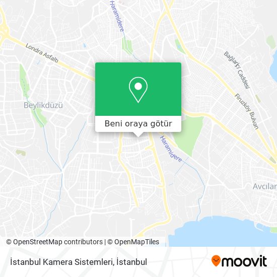İstanbul Kamera Sistemleri harita