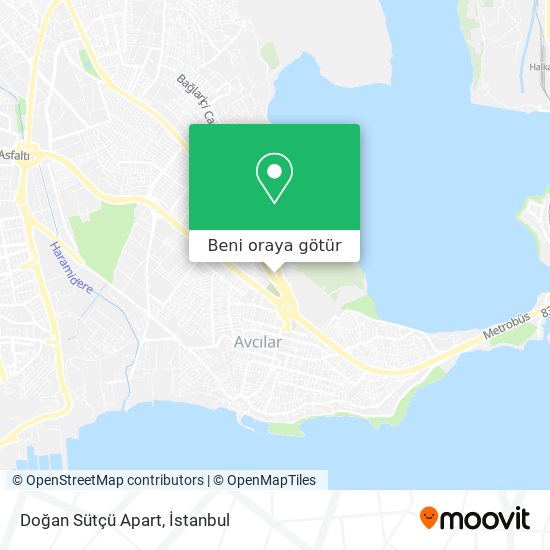 Doğan Sütçü Apart harita