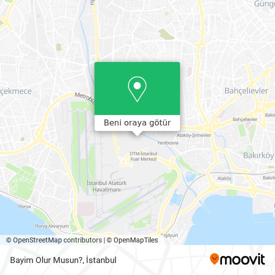 Bayim Olur Musun? harita