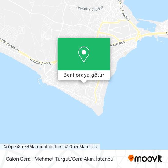 Salon Sera - Mehmet Turgut / Sera Akın harita