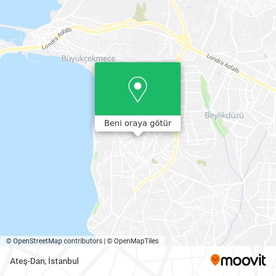 Ateş-Dan harita