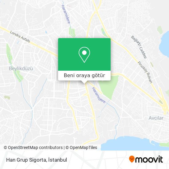 Han Grup Sigorta harita