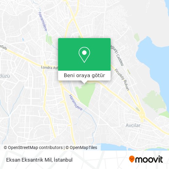 Eksan Eksantrik Mil harita