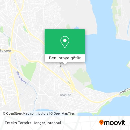 Enteks Tarteks Hançer harita