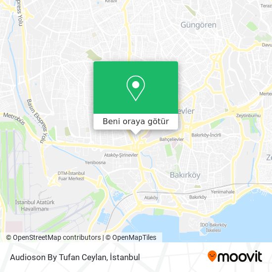 Audioson By Tufan Ceylan harita