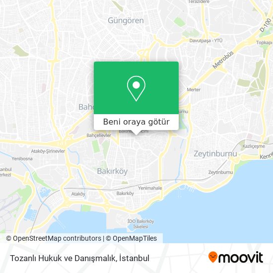 Tozanlı Hukuk ve Danışmalık harita