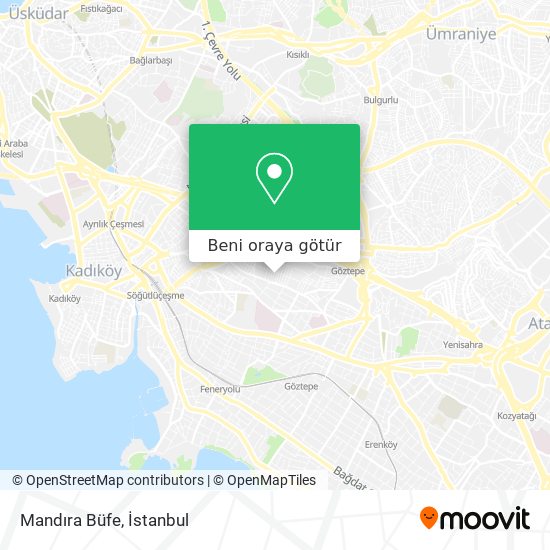 Mandıra Büfe harita