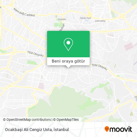Ocakbaşi Ali Cengiz Usta harita