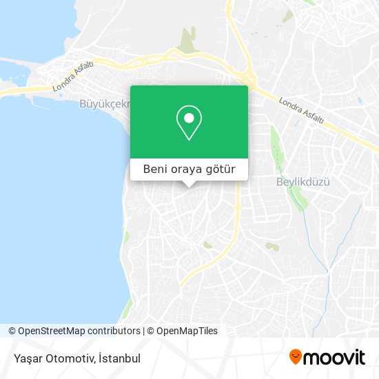 Yaşar Otomotiv harita