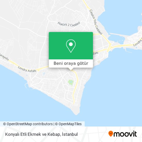 Konyalı Etli Ekmek ve Kebap harita