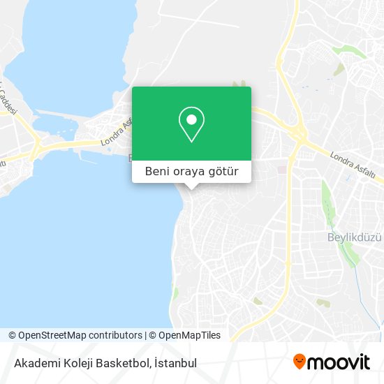 Akademi Koleji Basketbol harita