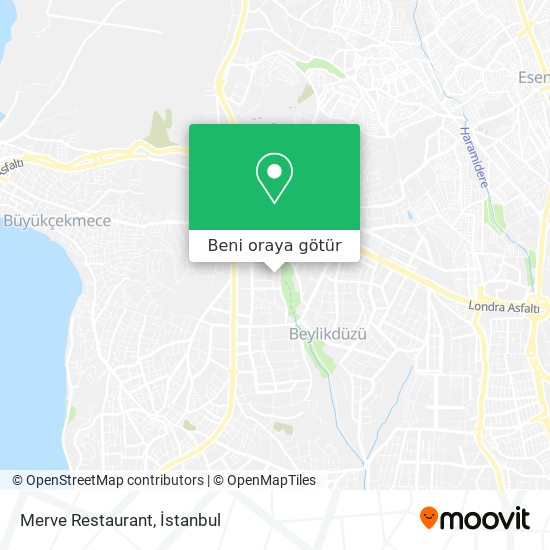 Merve Restaurant harita