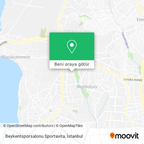 Beykentsporsalonu Sportavita harita