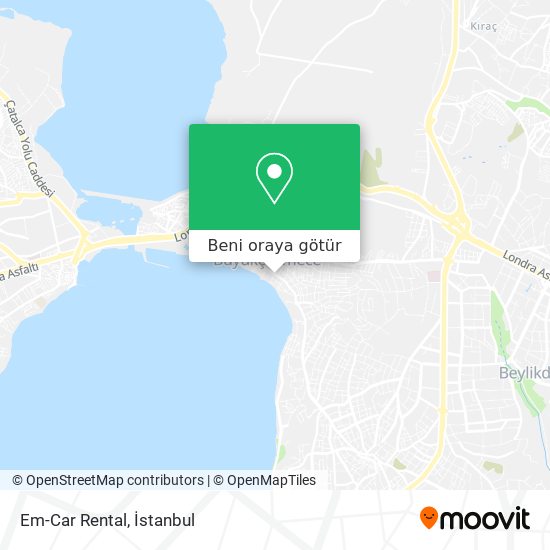 Em-Car Rental harita