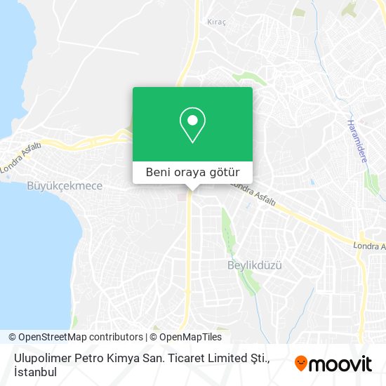 Ulupolimer Petro Kimya San. Ticaret Limited Şti. harita