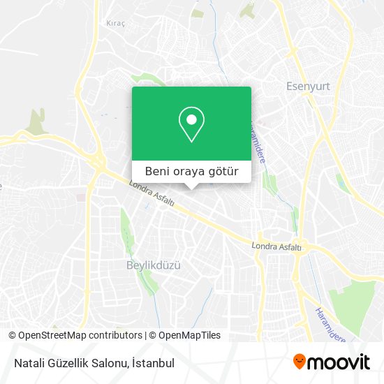 Natali Güzellik Salonu harita