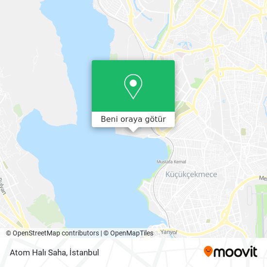 Atom Halı Saha harita