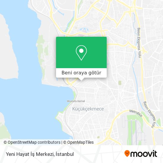 Yeni Hayat İş Merkezi harita