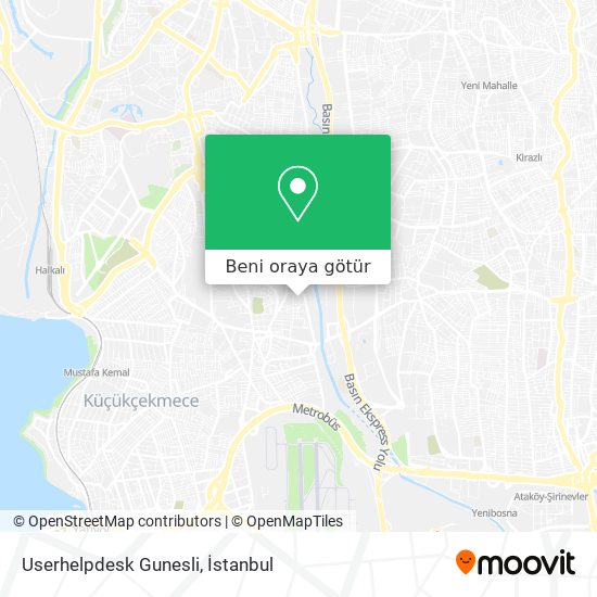 Userhelpdesk Gunesli harita