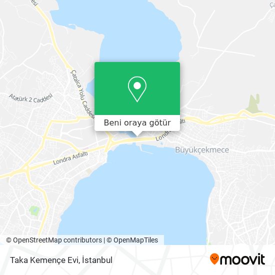 Taka Kemençe Evi harita