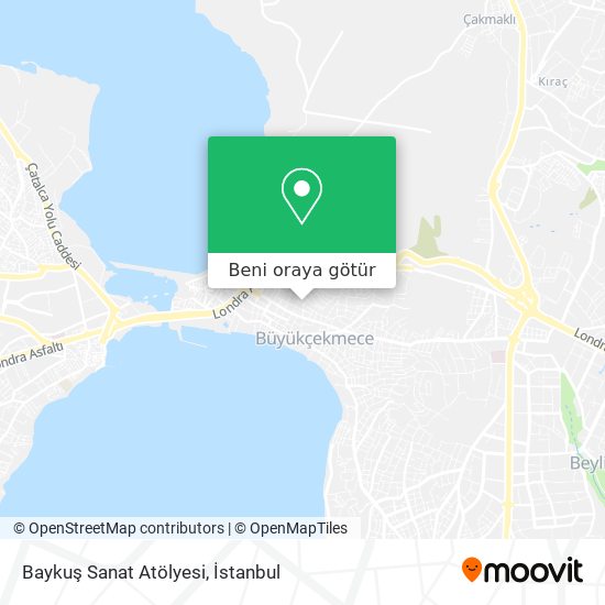 Baykuş Sanat Atölyesi harita