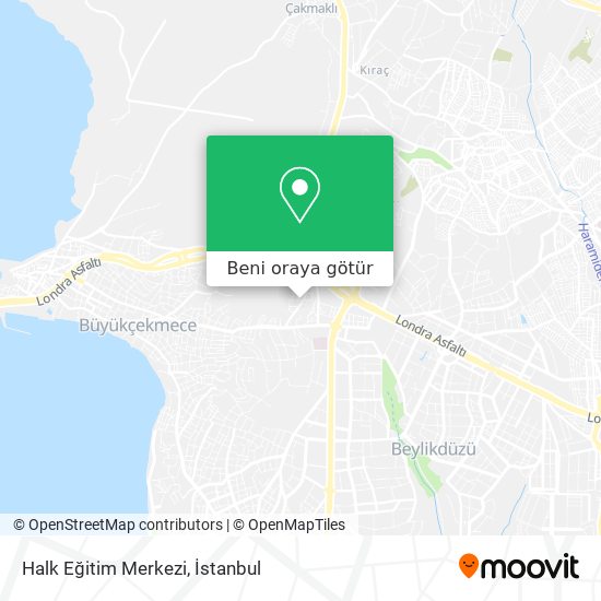 Halk Eğitim Merkezi harita