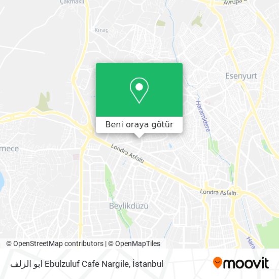 ابو الزلف Ebulzuluf Cafe Nargile harita