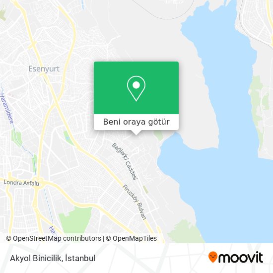 Akyol Binicilik harita