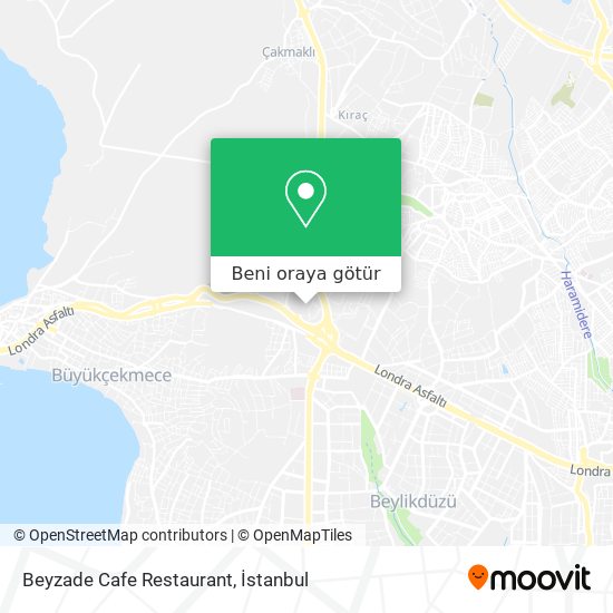 Beyzade Cafe Restaurant harita