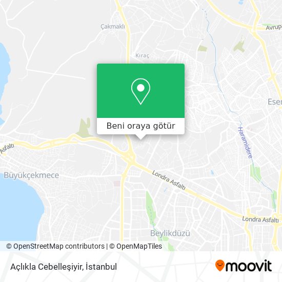 Açlıkla Cebelleşiyir harita