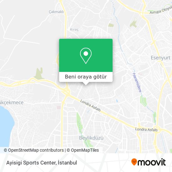 Ayisigi Sports Center harita